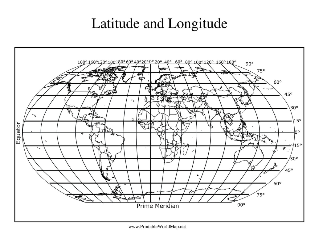 Longitude And Latitude Map Orig 